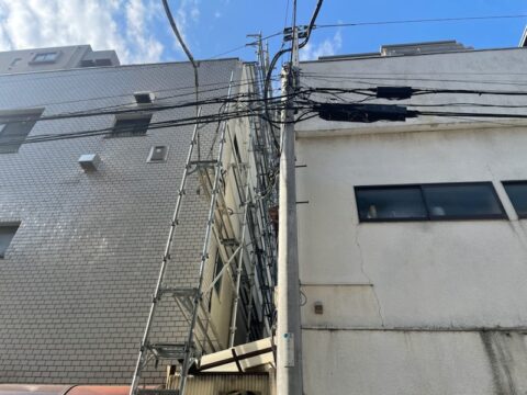 1面だけでもOK！東京都台東区入谷の外壁塗装工事と防水工事