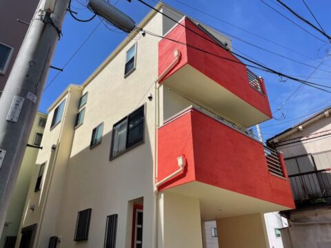 お隣さんと同時に外壁塗装をすることで外壁塗装の工事費用を抑えることができる！？＠江東区南砂の外壁塗装工事