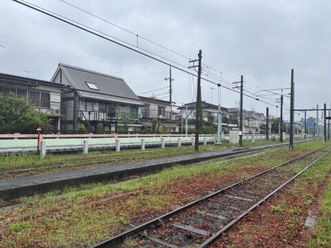 鉄道試験用レール塗装