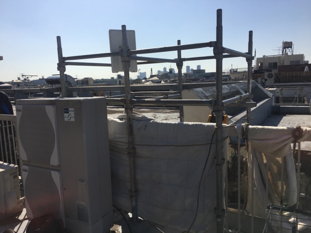 狭い敷地の外壁塗装