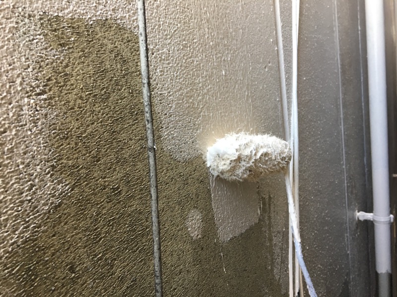 狭小敷地の塗装