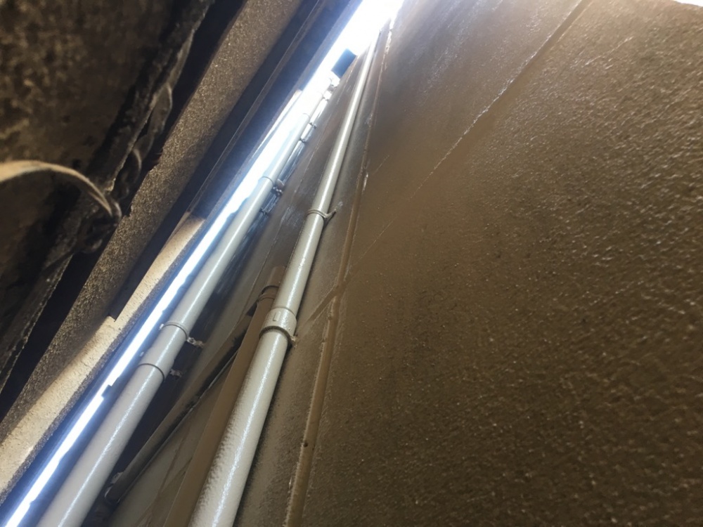 狭小敷地の塗装