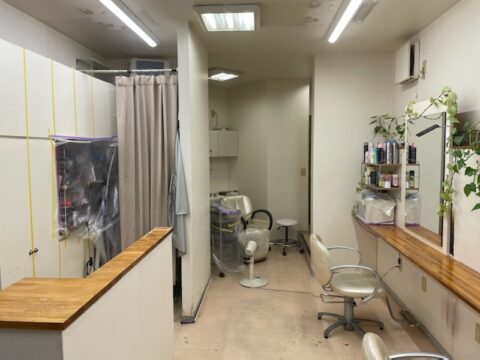 美容室を光触媒で除菌コーティング/足立区西新井の光触媒除菌