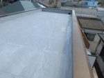 【東京都杉並区　防水工事】水性系の防水材使用