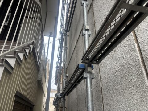 敷地が狭い外壁塗装