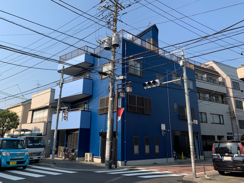 カラーシュミレーションで仕上がりイメージを！！足立区梅田の外壁塗装工事が完了しました。