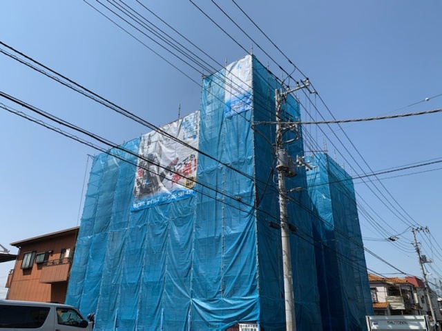 外壁からの雨漏りを止めろ！！足立区入谷の会社ビル雨漏り外壁塗装工事