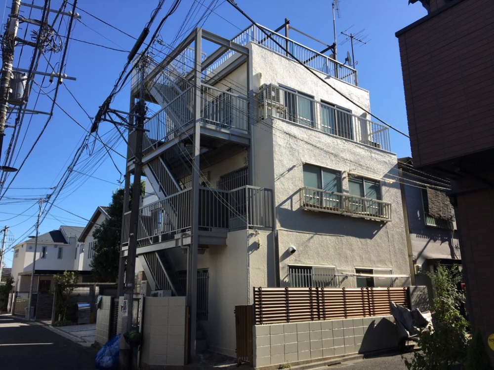 文京区関口　外壁塗装工事