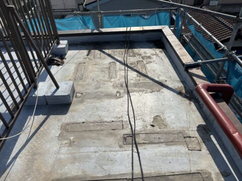 外壁塗装の下準備