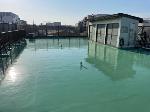 防水工事は下地作りが重要なのです！！埼玉県鳩ケ谷市の屋上防水工事