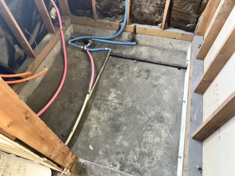 【埼玉県八潮市　ユニットバス風呂場床防水】防水工事で水漏れ対策！！防水の事ならセイルズにお任せ！