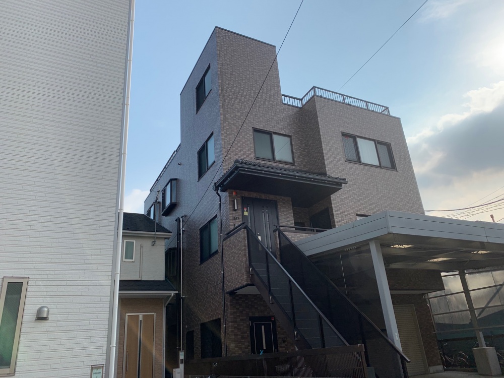 足立区一ツ家のタイル外壁の塗装工事/足立区の外壁塗装は本当の自社施工セイルズ