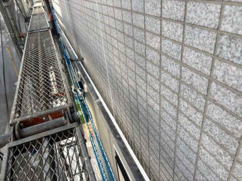 タイル外壁施工前