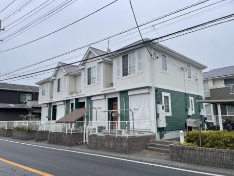 外壁塗装の色を楽しもう！埼玉県草加市の集合住宅の外壁塗装工事