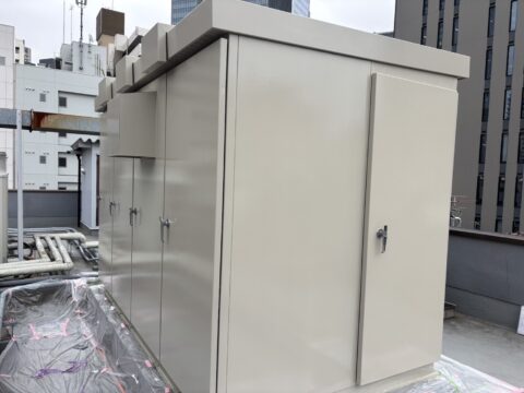 キュービクル塗装