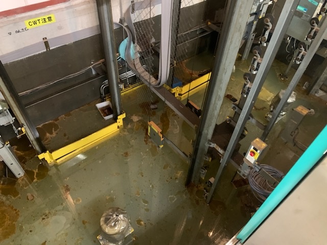 エレベーターピット防水