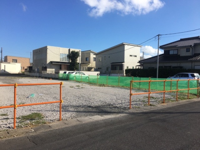 違法駐車、放置車両対策に単管フェンスを設置！！茨城県神栖市の駐車場単管フェンス設置工事