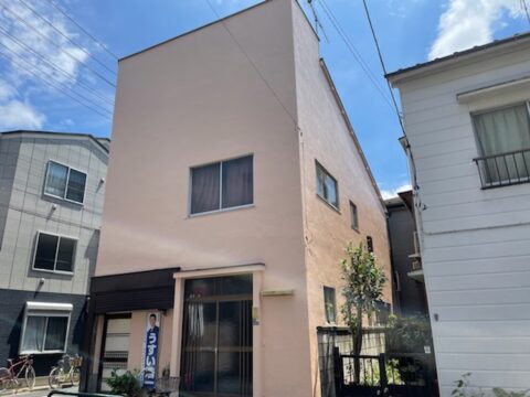 足立区西新井の外壁塗装工事