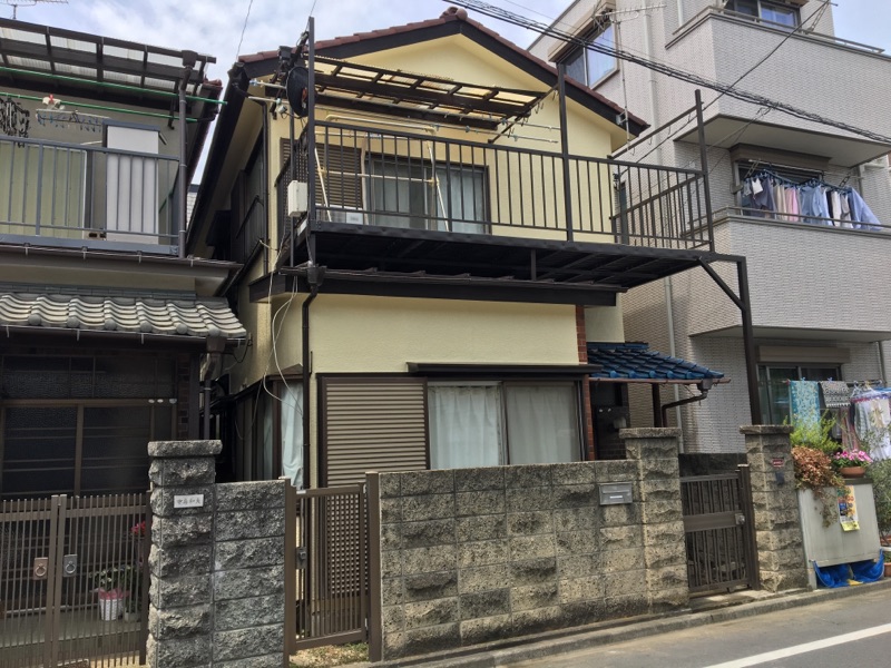 大田区東矢口　外壁塗装工事