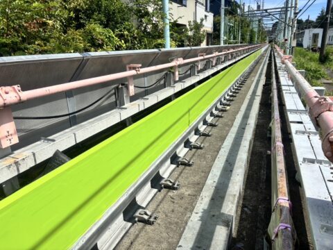 【東京都国分寺市 電磁レール外装塗装工事】劣化防止と長寿命化の施工事例