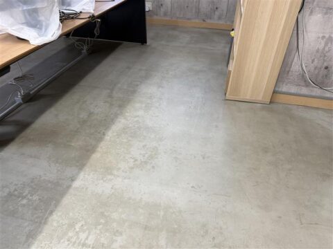 オフィス床防塵塗装
