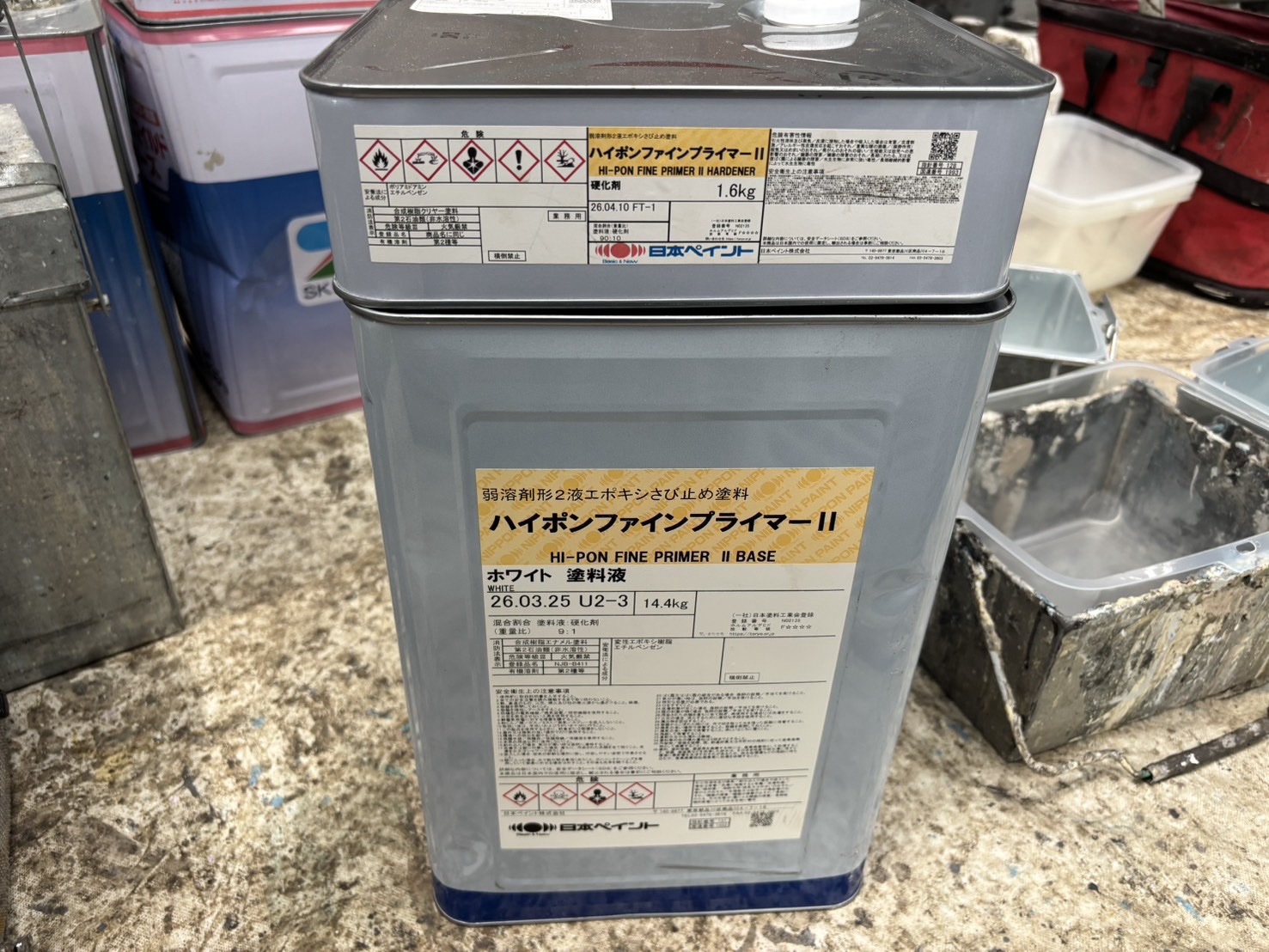 使用塗料画像