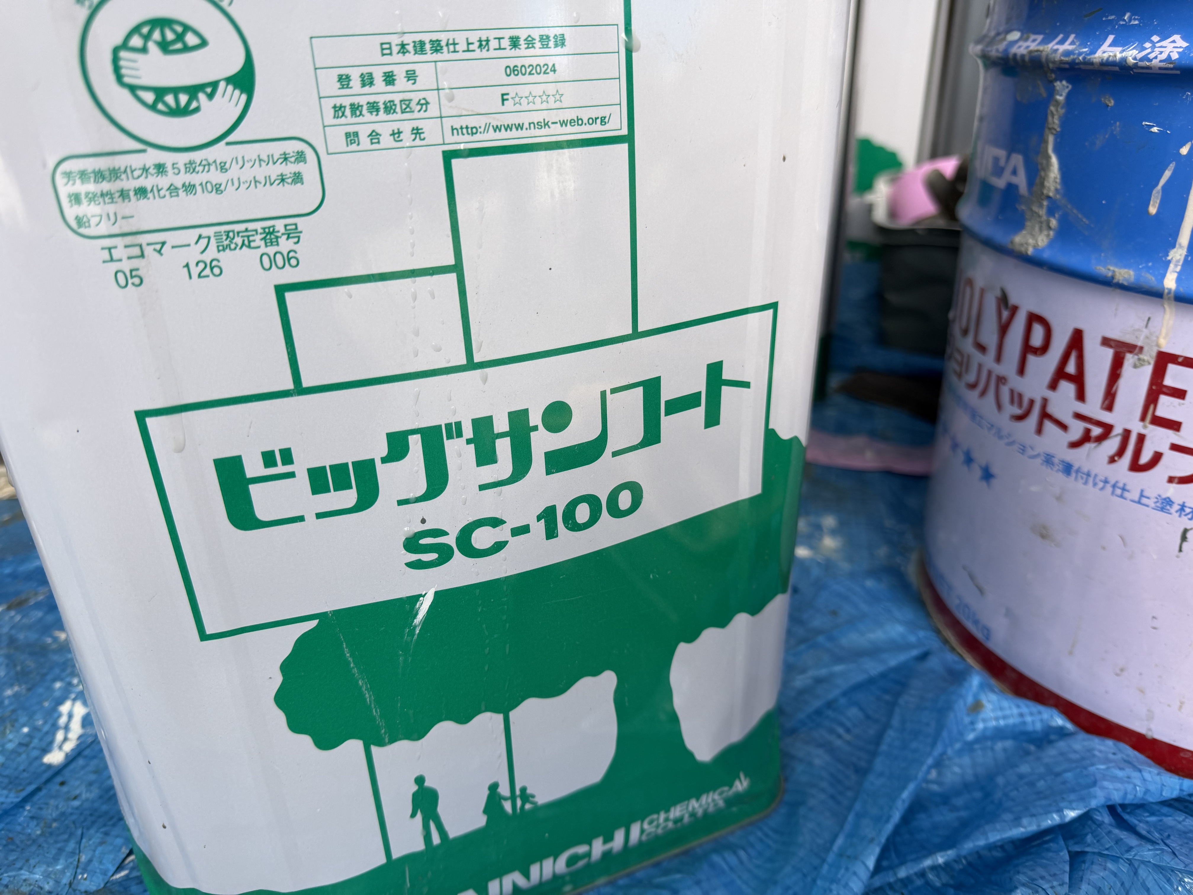 使用塗料画像