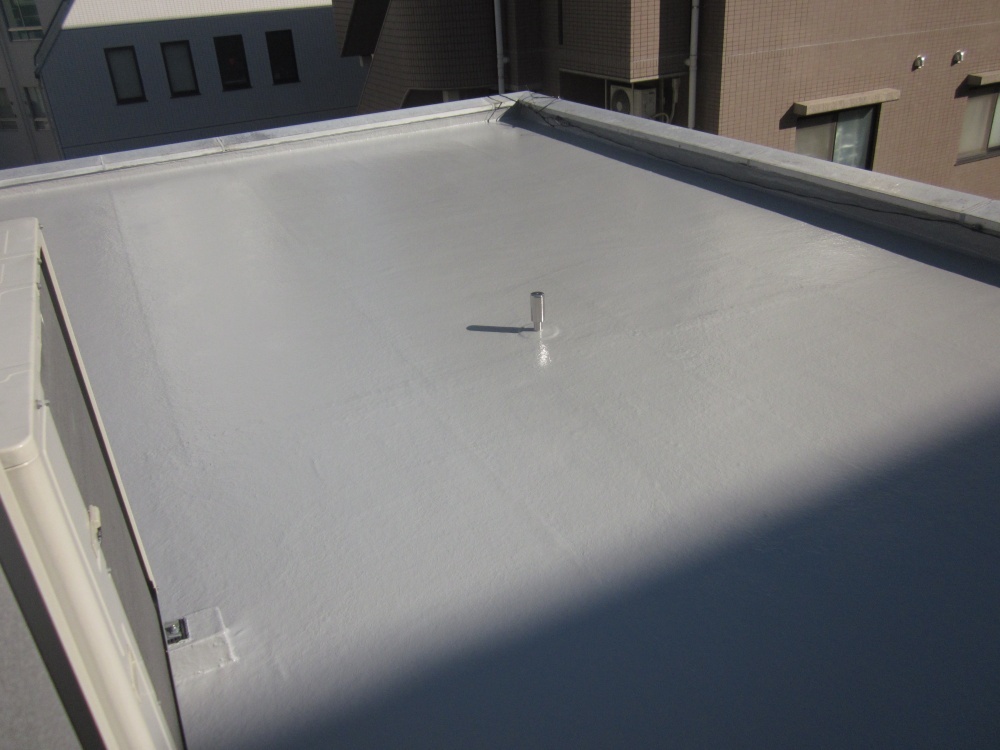 屋上のFRP防水　目黒区