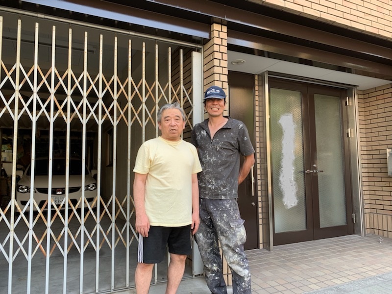 職人さんの働きもキビキビして素敵でした。